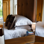 The second double bedroom at Benoch Luxury Castle Apartment, self-catering Loch Lomond